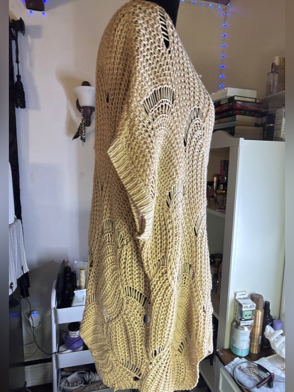 Easel Open-Knit Women’s Sweater - Picture 2 of 6
